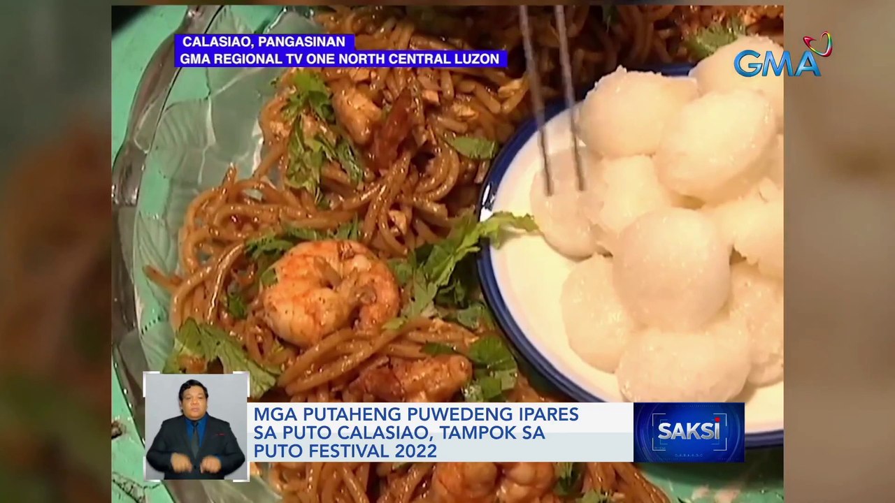 Mga putaheng puwedeng ipares sa puto Calasiao, tampok sa Puto Festival 2022 | Saksi