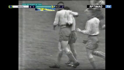Brasil 5 x 2 Sweden ● 1958 World Cup Final Extended Goals & Highlights HD