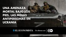 Una amenaza mortal bajo los pies, las minas antipersonas en Ucrania