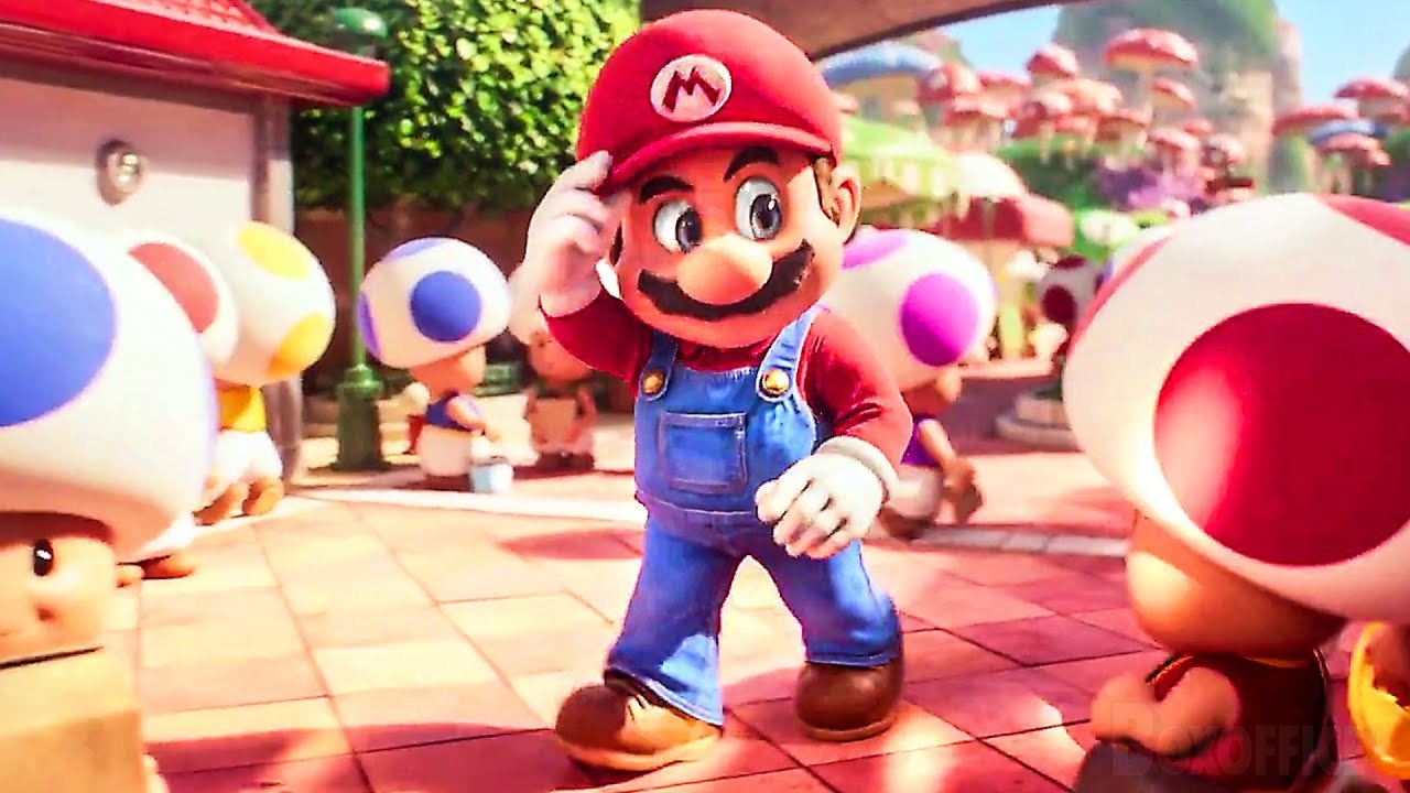 SUPER MARIO BROS Le Film "Mario arrive au Royaume Champignon" Extrait