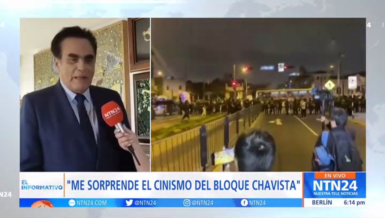 Fue un “golpe de Estado por la corrupción”: Luis Gonzales Posada, excanciller de Perú
