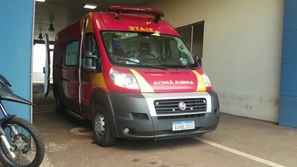 Homem fica em estado grave após sofrer choque elétrico