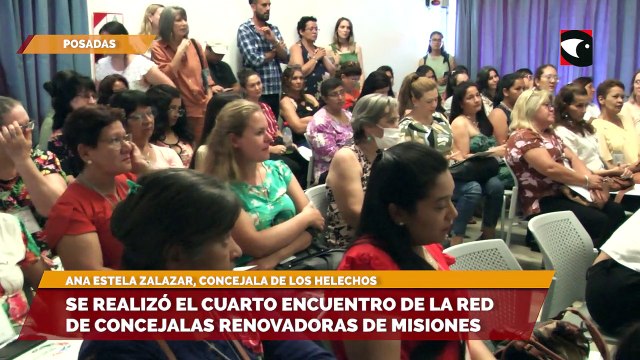 Se realizó el cuarto encuentro de la red de concejalas renovadoras de Misiones