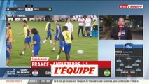 La composition contre l'Angleterre - Foot - CM 2022 - Bleus