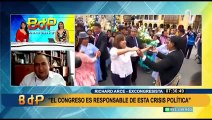 Richard Arce: “Pedro Castillo traicionó a millones de peruanos involucrándose en corrupción”