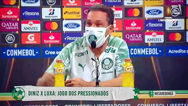 Diniz x Luxemburgo: quem sofre mais pressão?