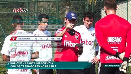 Técnicos sofrem com pressão na gangorra do futebol brasileiro