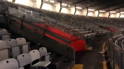 Veja com ficou as cadeiras do Mineirão após confronto dos torcedores