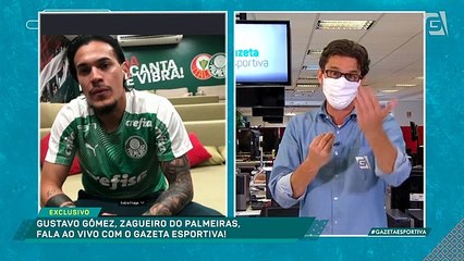 Gustavo Gómez fala sobre Palmeiras e ídolos no futebol