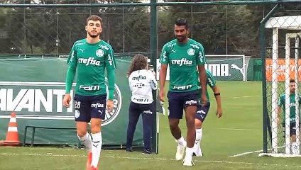 Veja imagens do treino do Palmeiras desta sexta-feira