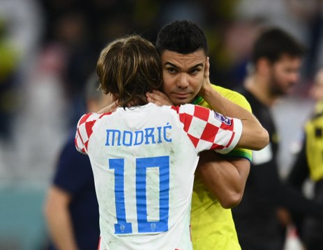 Quand Luka Modric console les Brésiliens du Real Madrid !