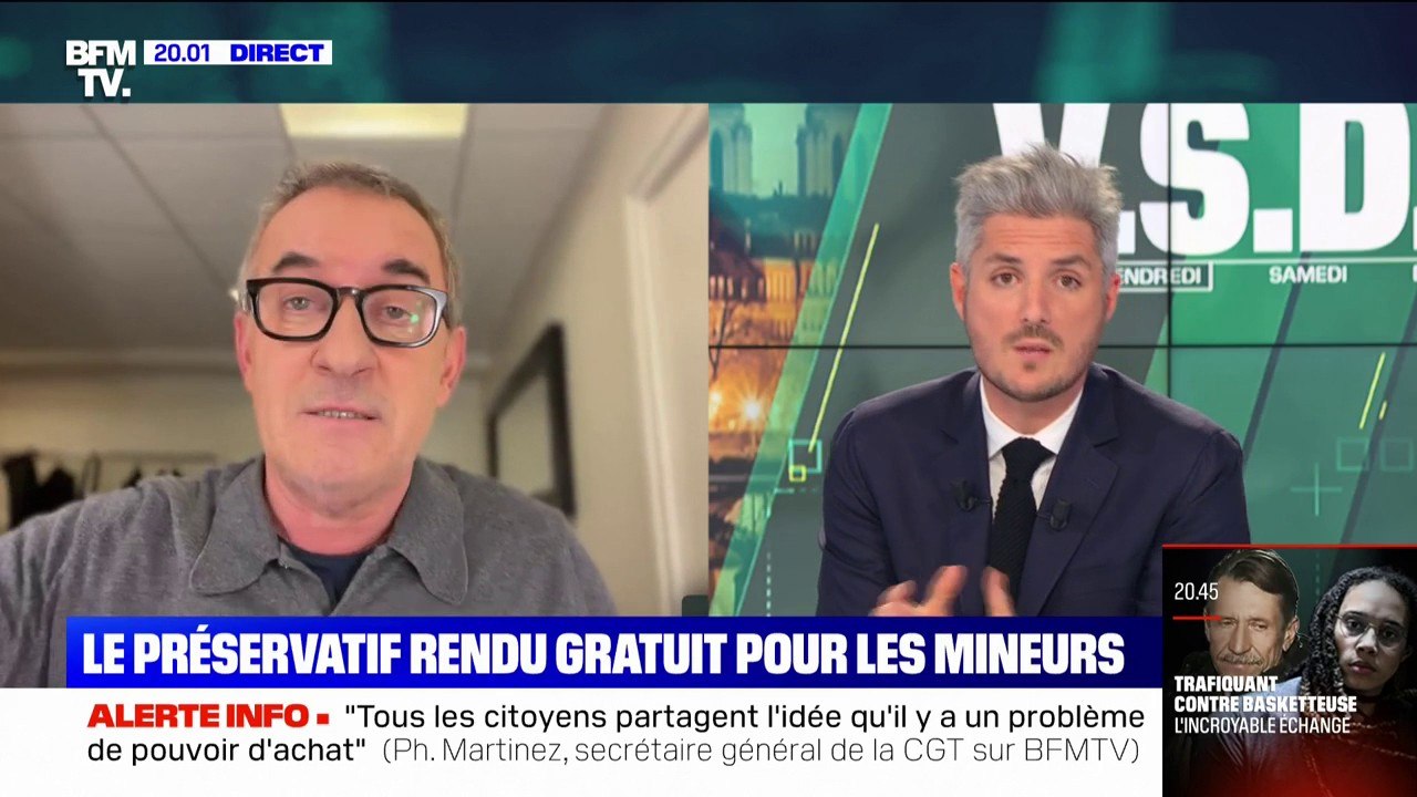 Préservatif gratuit pour les mineurs: Christophe Dechavanne évoque son "bonheur" face à cette annonce