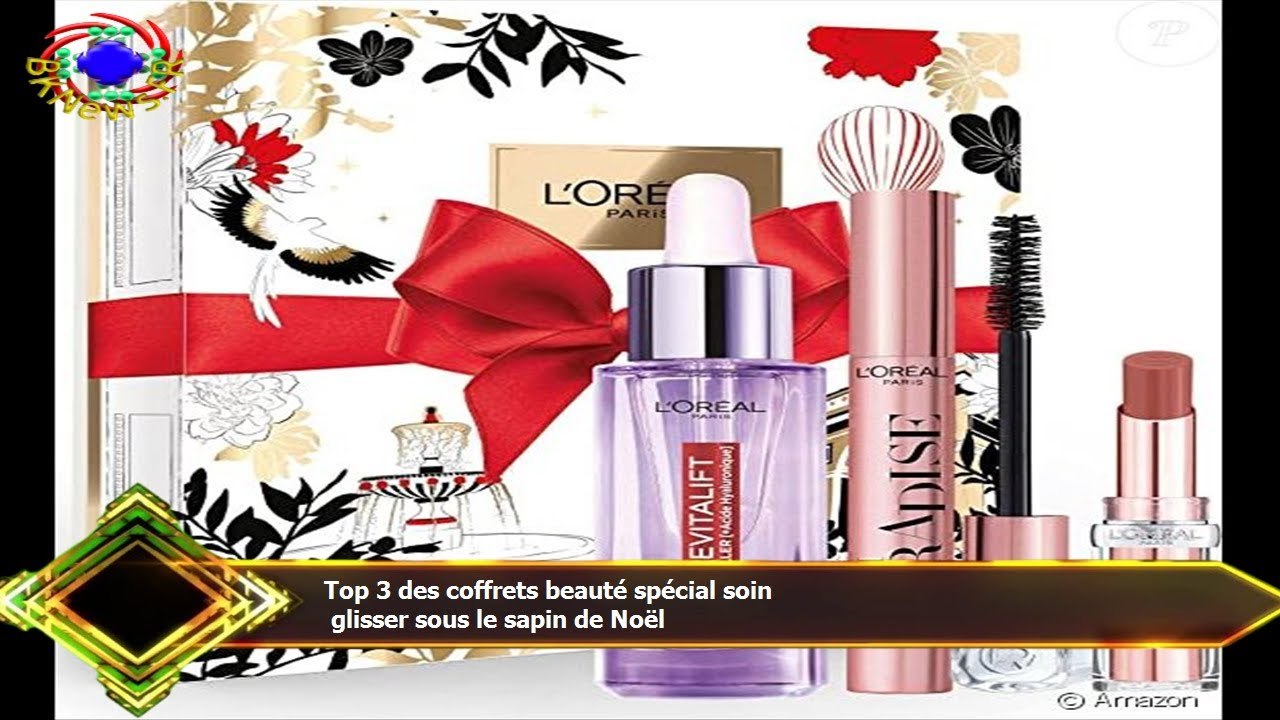 Top 3 des coffrets beauté spécial soin  glisser sous le sapin de Noël