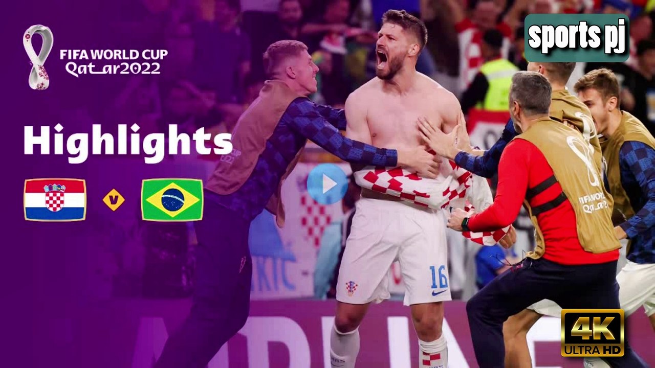 Croatia v Brazil | Quarter-finals | FIFA World Cup Qatar 2022 ...