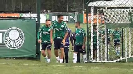 Veja imagens do treino do Palmeiras desta sexta-feira