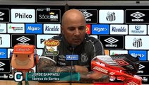 Sampaoli analisa a vitória do Santos diante do Bahia