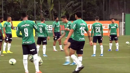 Veja as imagens do treino do Palmeiras desta terça-feira