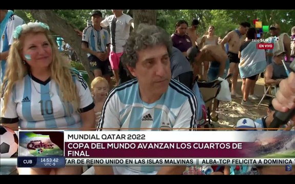 Avanzan los cuartos de final y Argentina va ganando 1-0 a Países Bajos
