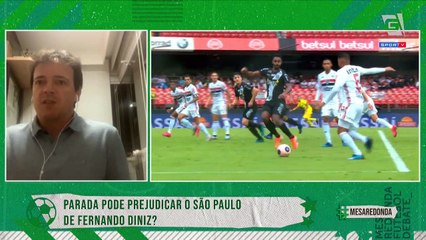 Diniz fala sobre o crescimento do São Paulo antes da parada