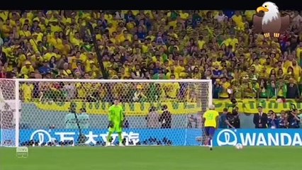 شاهد ركلات الترجيح بين كرواتيا والبرازيل