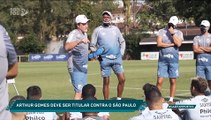 Arthur Gomes fala sobre momento no Santos e clássico com São Paulo