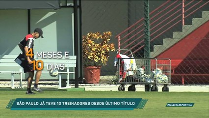 São Paulo já teve 12 técnicos desde o último título