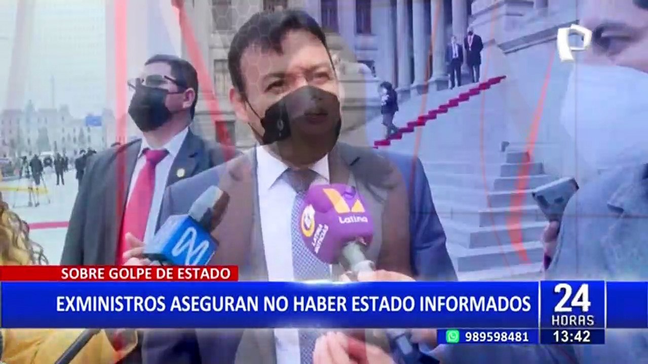 Roberto Sánchez sobre golpe de Estado: Nos enteramos por televisión de la decisión de Castillo