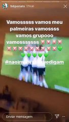 Felipe Melo vibra com gritos e palavrões por vitória do Palmeiras