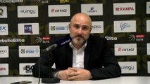 Au micro maritima: Rémy Valin après la victoire de Fos Provence Basket contre Pau