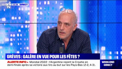 Grèves des cheminots à Noël: "S'ils font [la grève], on les soutient", affirme Philippe Poutou