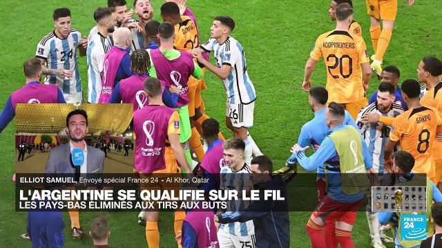 Mondial-2022 : sur le fil, l'Argentine vient à bout des Pays-Bas et rejoint les demi-finales