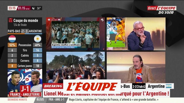 L'Argentine élimine les Pays-Bas aux tirs au but - Foot - CM 2022