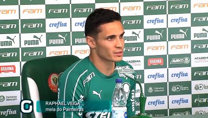 Raphael Veiga espera por mais oportunidades com Mano Menezes