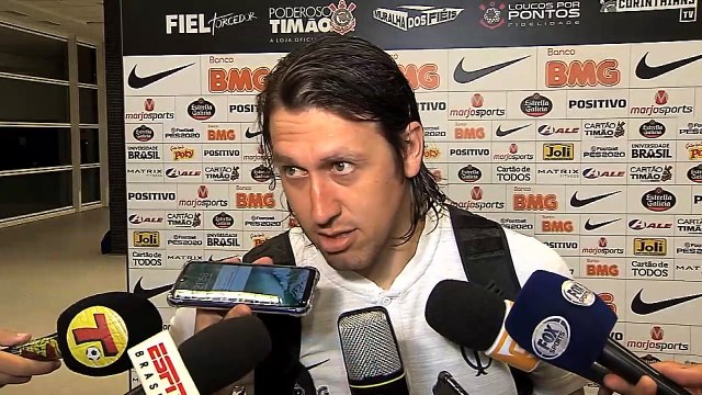 Jogadores do Corinthians analisam a derrota para o Athletico-PR