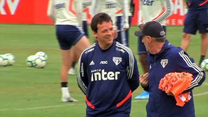 Imagens do treino do São Paulo desta terça-feira