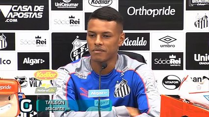Tailson  fala sobre o gol que fez contra o Vasco