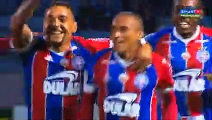 Assista os lances da vitória do Bahia sobre o Avaí