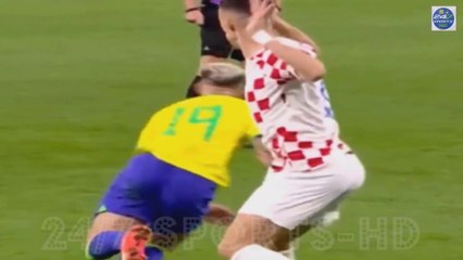Antony’s Outrageous Dive against Croatia as Man Utd Ace Somehow Avoids Yellow Card in Brazil Clash