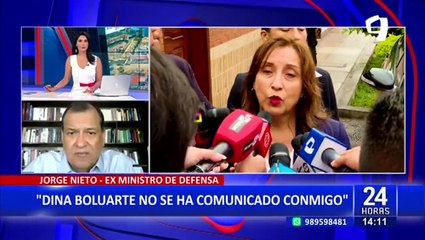 Jorge Nieto niega que le hayan ofrecido el premierato: "Son solo trascendidos"