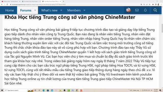 Học tiếng Trung giao tiếp công sở văn phòng bài 9