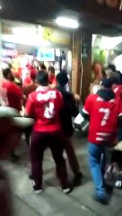 Torcedor registra confusão no entorno do Beira-Rio após a partida contra o Furacão