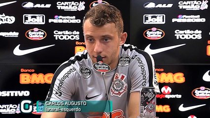Confira entrevista de Carlos Augusto no Corinthians