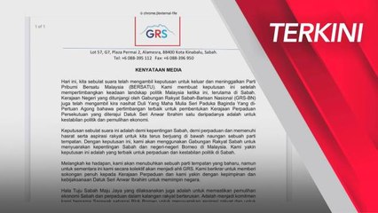 [TERKINI] Bersatu Sabah keluar Bersatu