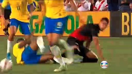 Confira os lances da derrota do Brasil para o Peru