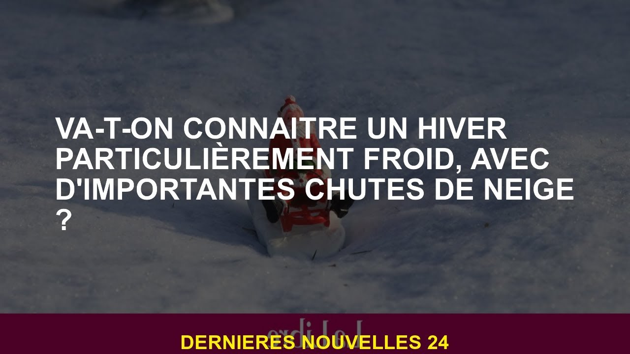 Allons-nous connaître un hiver particulièrement froid, avec de grandes chutes de neige?