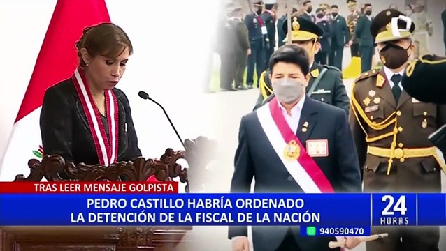 Patricia Benavides: Fiscalía investiga presunta orden de Castillo para detener a fiscal de la Nación