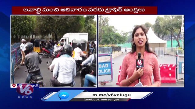 Traffic Diversion For Formula E-Racing, Public Face Problems _ Hyderabad _ V6 News