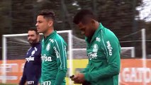 Mano comanda treino do Palmeiras antes de enfrentar Goiás