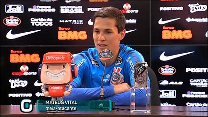 Mateus Vital fala sobre a chegada de Antonella e a melhor fase no Corinthians