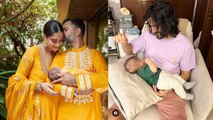 Sonam Kapoor ने  बेटे Vayu की शेयर की Cute Photo, मामा Harshvardhan के साथ खेलते दिखे लाडले